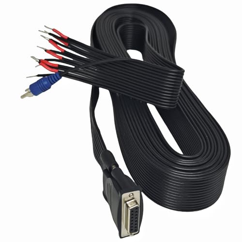 FUGWEFRG Câble audio RCA de qualité supérieure pour caisson de basses vers récepteur 6.1 pour Bose AM6/AM10/AM15A/AM16 Compatible avec Bose Acoustimass...