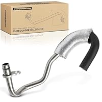 Frankberg Ölleitung Turbolader Kompatibel mit 1er F20 114i 116i 118i 120i 1er F21 114i 116i 118i 120i 3er F30 F80 316i 320i 3er Touring F31 316i Replace# 11537600591, 7600591