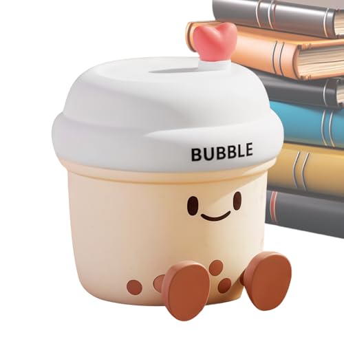 Lámpara de noche Milk Tea con control táctil y luz ajustable