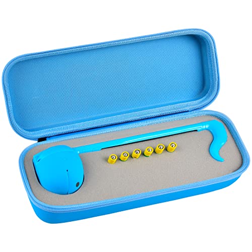 Paiyule Case Compatible With Otamatone [English Edition] Japanese Electronic Musical Instrument Portable Synthesizer By Cube/Maywa Denki, Storage Holder Only Fits For Regular (Box Only) (Blue) #TOP18