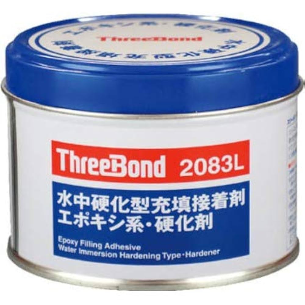 Amazon.co.jp: 補修用接着剤TB2083L硬化剤250G水中