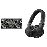 Pioneer DJ - DDJ-REV1 - Scratch-style 2-channel DJ controller for Serato & HDJ-CUE1, DJ Headphones