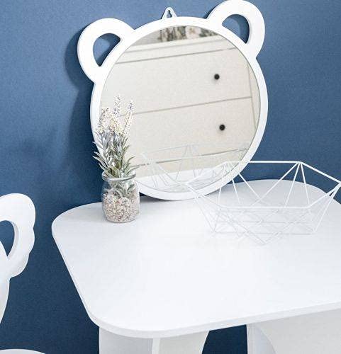 Miroir en bois Ours Naturel suspendre pour deco chambre bébé scandinave