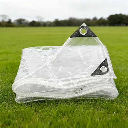 Lona impermeable resistente al desgarro transparente 120x200 para lluvia exterior 2