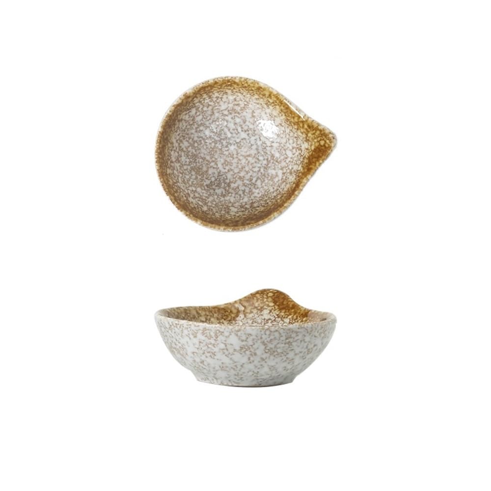 Cenz-888 Snack Dish Restaurant Dip Dish Seasoning Soy Sauce Vinegar Ceramic Sushi Snack Bowl