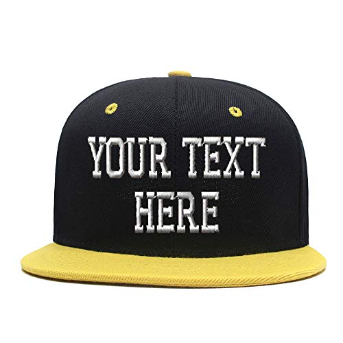 Custom Snapback Hip-hop Hat Embroidered Personalized Birthday Gifts Baseball Cap