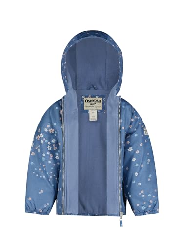 Image of OSHKOSH B'GOSH girls Midweight Fleece Lined Windbreaker Jacket