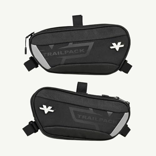 Image of ViaTerra RE Himalayan 450 Trailpack Lite I Motorcycle Crashbar Bags (4L Capacity) |Built for Off Road Front Frame