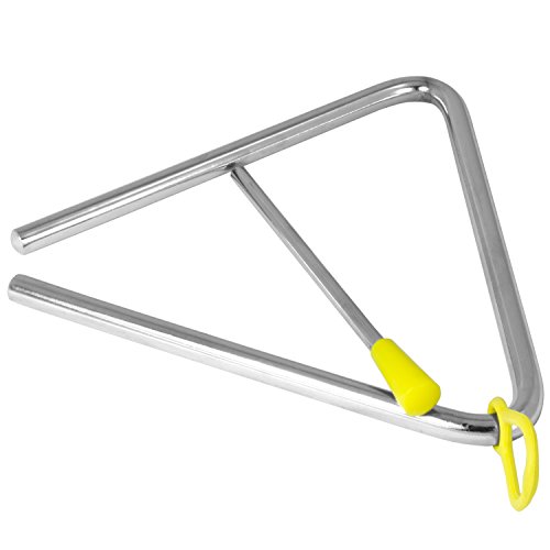 TIGER Triangel-Instrument mit Schläger Einzelpackung metall