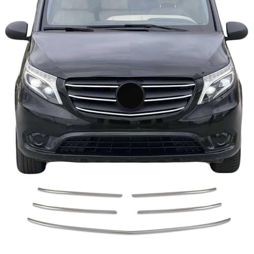 Grilles de calandre Vito W447 finitions chromées exclusives OMAC