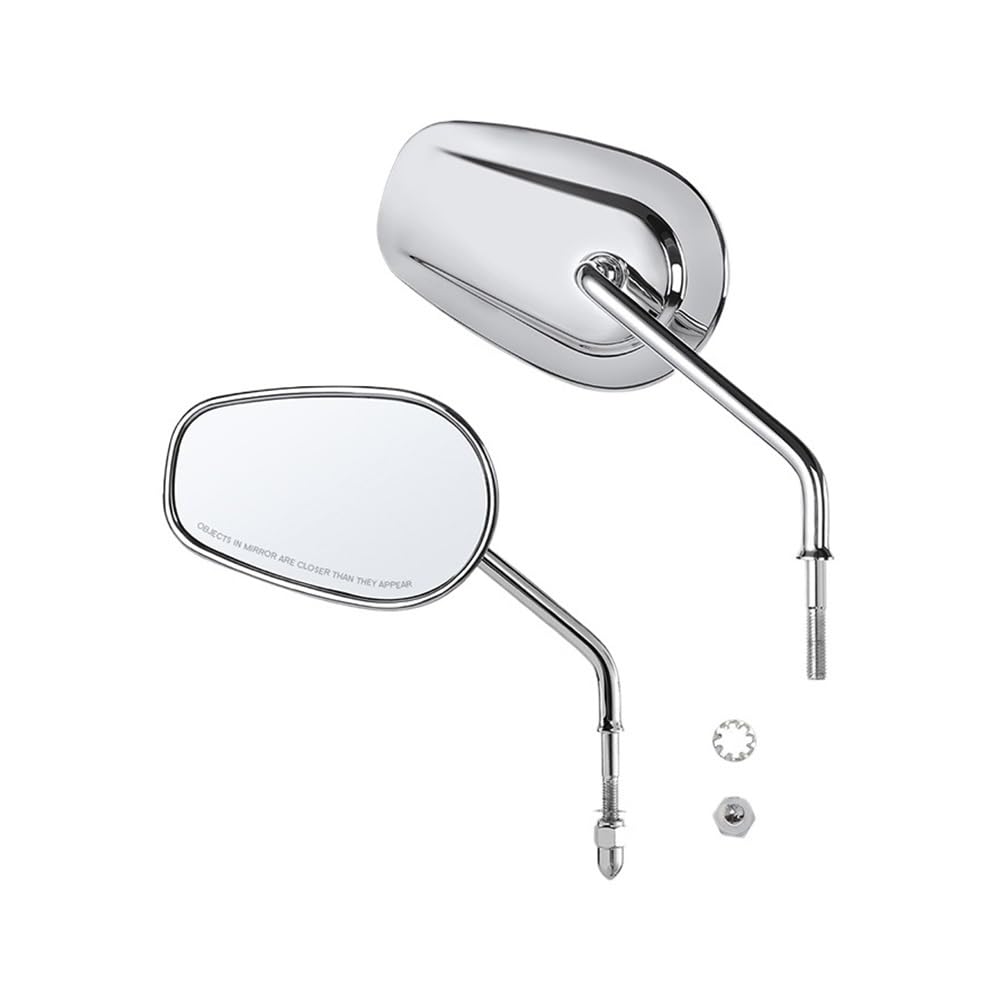 Rétroviseurs De Moto 8mm pour Har&Ley Road King Touring XL 883 Sportster Softail Dyna Bobber Chopper Street Rétroviseurs Moto
