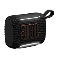 JBL Go 5, Ultraportabler Bluetooth‑Lautsprecher, Wasserdicht, Schwarz – Ansicht 1