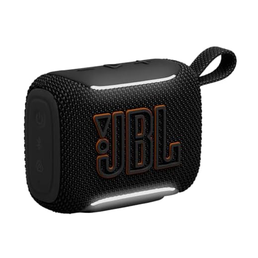 JBL GO 5 Enceinte Bluetooth ultra-portable avec son Big JBL Pro et basses puissantes, appairtouch, design étanche et 10 heures de lecture, noir