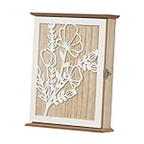 . 【Fixation murale pratique】 : Conçu pour une fixation murale facile, ce porte-clés décoratif est idéal pour vos clés dans une entrée ou un couloir et les garder à portée de main.