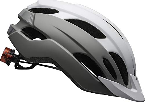 Bell Trace MIPS LED Adult Bike Helmet (Matte White/Silver (2020), Universal Women's