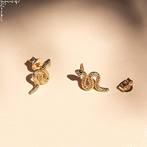 Boucles d'oreilles Serpent Argent Vintage : Libérez votre force intérieure