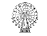 Fascinations Metal Earth Ferris Wheel 3D Metal Model Kit