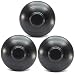 Floor Foot Switch, UL Listed PLUSPOE 3-Pack AC100-240V Inline Foot Pedal Lamp Switch w/Push Step-on-button for LED Light On-off Control