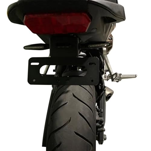 Support plaque immatriculation CB650F haut de gamme cadre métal - 3