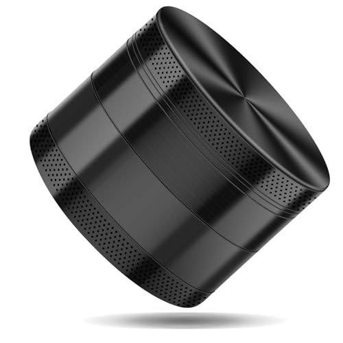 LuminaVerde Stainless Steel Grinder - Versatile Herb Mill and Toothless Metal Crusher for Kitchen Spices