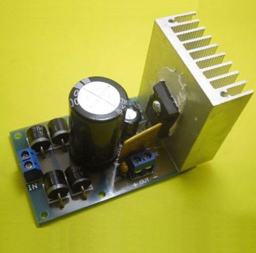 QX Electronics 1Pcs 7A LT1083 Adjustable Regulated Power Supply Module DIY Kit for Arduino