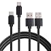 2 Pack Data Cables for AT&T ZTE Trek 2 HD K88 Charger,Moto Z2 Play,Galaxy Note 8 S8 S8+,Sony XZ,HTC 10, Xiaomi 5,Google Pixel,LG G6 V20 G5,Nintendo Switch,New Macbook