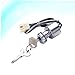 Mobestech Car Ignition Switch Battery Disconnect for SUV ATV Vehicles Blackout Battery Islator