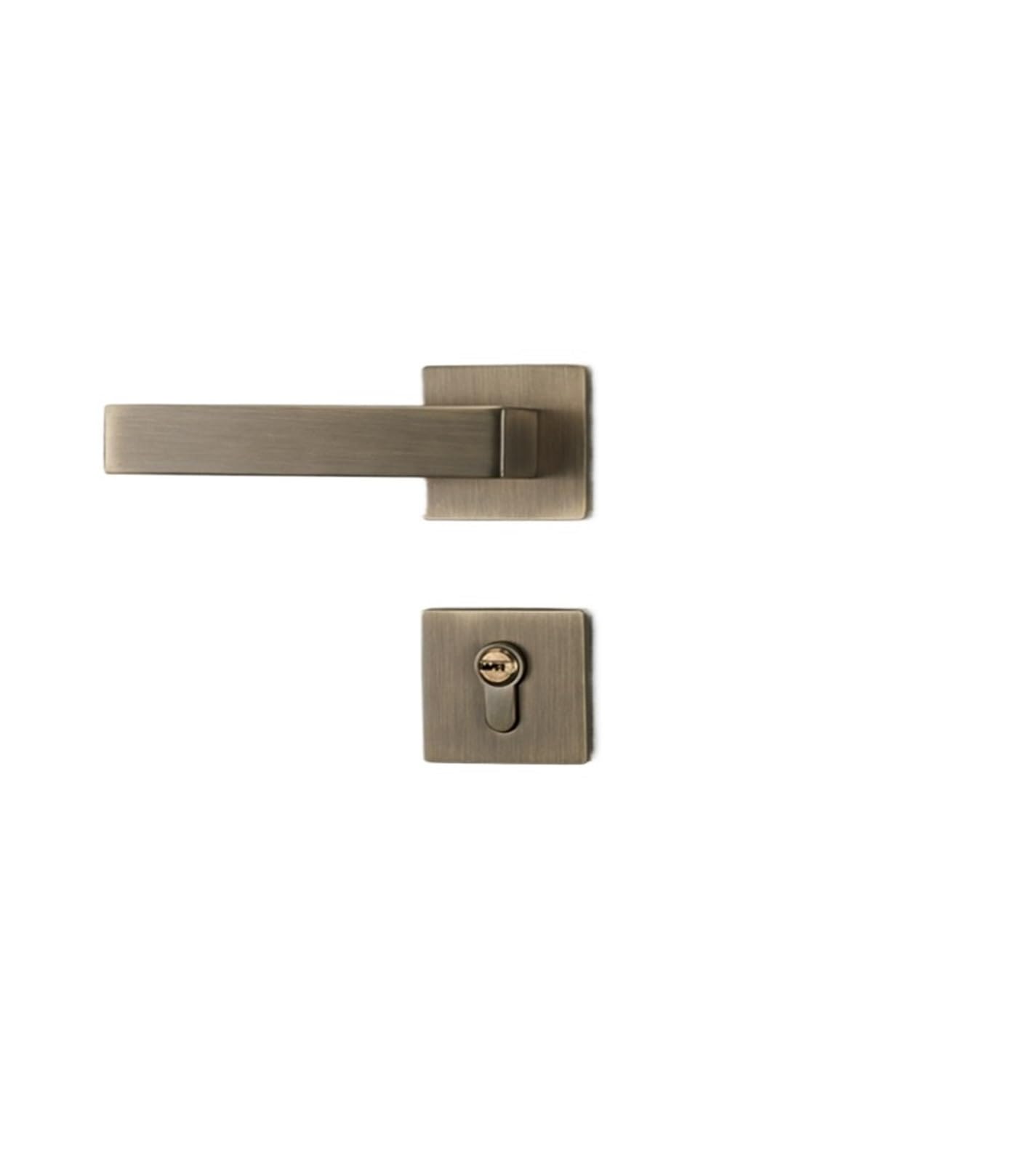 Kfvmvtdw One Color Zinc Alloy Mechanical Lock Simple Silent Solid Wood Door Indoor
