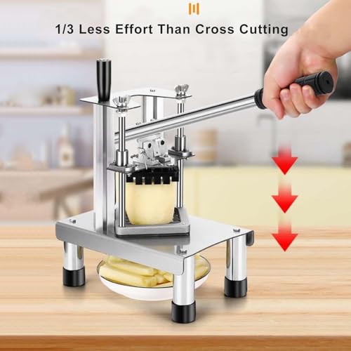Cortadora de verduras y frutas de acero inoxidable con cuchillas múltiples miniatura 2