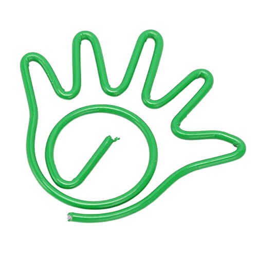 Mini clipes de papel de metal, clipes de papel fofos, pequenos em forma de palmeira, durável, inovad