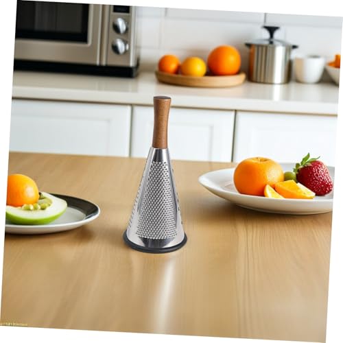 Rallador Manual con Mango Ergonómico de Acero y Madera miniatura 6