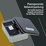 Wahl Mobile Shaver – Kabelloser Elektrorasierer mit Reiseetui – Flexible Scherfolie für eine besonders gründliche Rasur