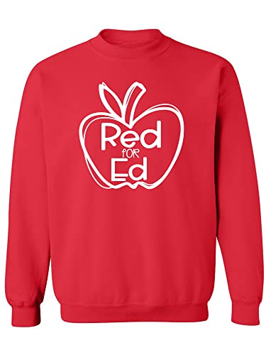 zerogravitee Red for Ed Crewneck Sweatshirt