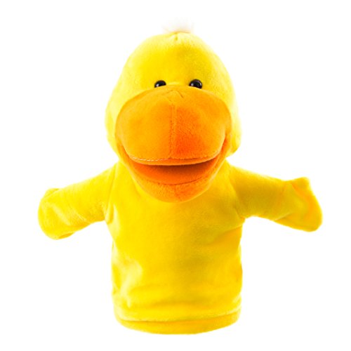 Animal Hand Puppets 5-Piece Set - Premium Quality With Movable Open Mouths, 9.5” Soft Plush Hand Puppets For Kids- Perfect For Storytelling, Teaching, Preschool - By Better Line (Farm Animals) #TOP3