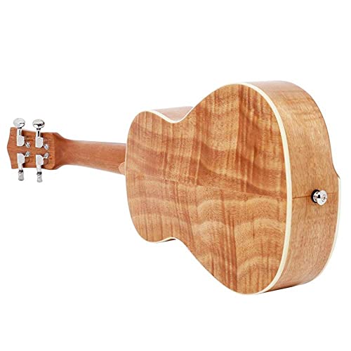 WGOEODI Ukulélé en Bois d’acajou plaqué de 23 Pouces, avec Gig Bag Capo Strings, Petite Guitare hawaïenne, 2,23 Pouces - Les Beatles, Paul McCartney, John Lennon, RIngo Starr, George Harrison WGOEODI Ukulélé en Bois d'acajou plaqué de 23 Pouces, avec Gig Bag Capo Strings, Petite Guitare hawaïenne, 2,23 Pouces – Image 5