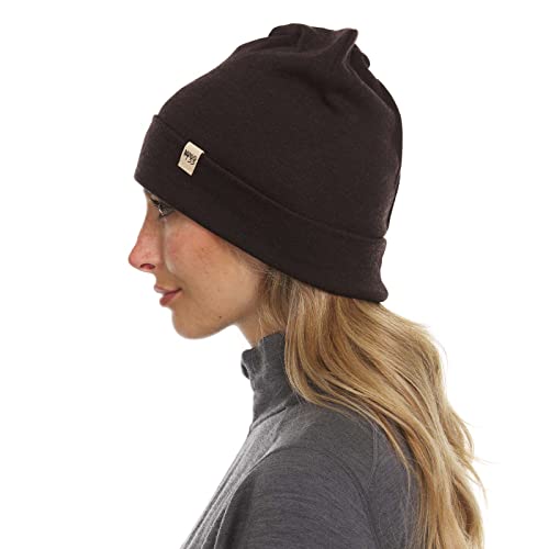 Image of 100% Merino Wool Cuff Beanie - Warm Winter Hat - Novelty Beanie - Toque