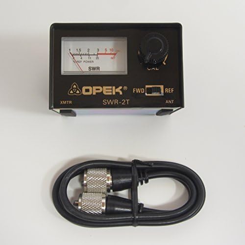 OPEK SWR-2 CB / HAM RADIO SWR METER 1.7 - 30 MHz WITH 3` FOOT JUMPER
