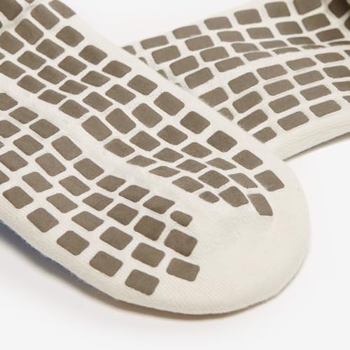 Image of Trusox 3.0 Cushioned Grip Socks, Made in the USA, Non Slip Unisex Grippy Soccer Crew Socks with Grip for Football and Soccer