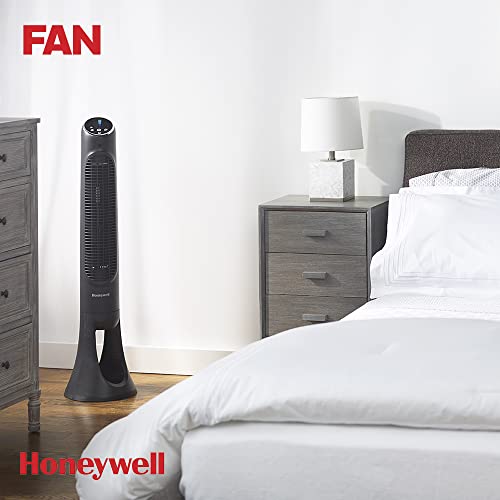Honeywell QuietSet Tower (8 Geschwindigkeitseinstellungen, Oszillation 80°, Timer-Funktion, Fernbedienung, Dimmoptionen) HYF290 5