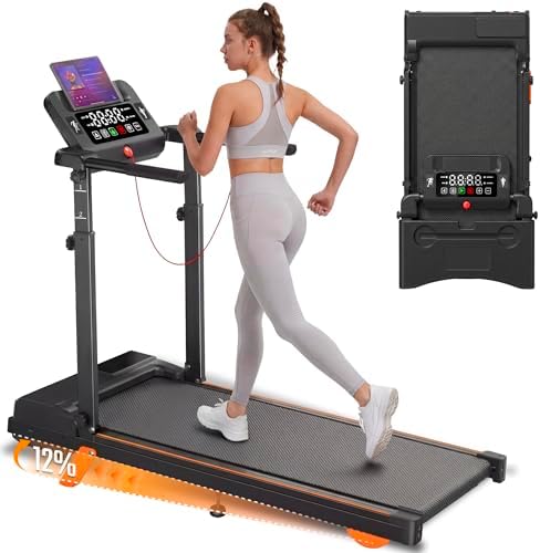 Walking Pad Treadmill for Home Small, 3.5HP Foldable Under Desk T...