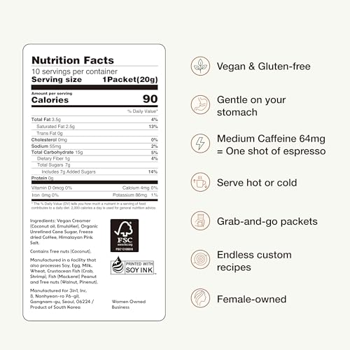 KimlyParc Vegan Instant Coffee