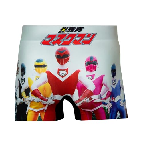 Amazon.co.jp: SUPER SENTAI/スーパー戦隊(光戦隊マスクマン) アンダーパンツ/メンズ レディース ユニセックス/ポリエステルタイプ ボクサーパンツ/HIPSHOP(ヒップショップ) HF4241A172