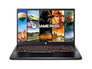 Acer Nitro V15 (ANV15-52-70MY) Gaming Laptop, FHD IPS 165Hz Display, Intel Core i7-13620H, 16 GB RAM, 1 TB SSD, NVIDIA GeForce RTX 5060, Windows 11, QWERTZ Tastatur