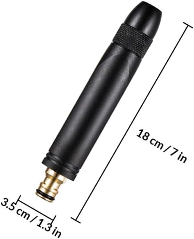 Metal Hose Nozzle 2pcs for Car Washing and Garden Watering