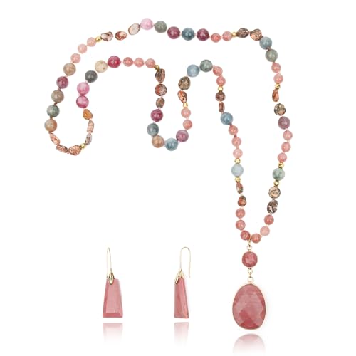BOPOW Jewelry Sets for Women | 2 Pcs...