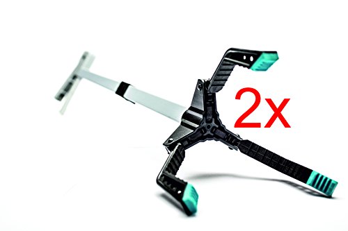 Drei-Finger-Greifer © im Premium 2er Set Alltagshilfe, Müllzange, Greifer, Teleskopgreifer, Gartenhelfer, Greifzange für Senioren