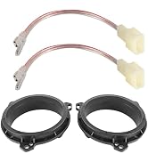RED WOLF Speaker Harness & Adapter Kit For Toyota Vehicles - 6x9 Inch Door Speaker Installation