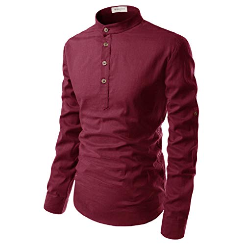 Image of Cotton 4 Button Kurta For Men