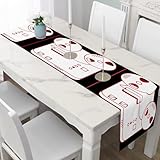 CONÇU POUR DURER, FINI LES PLIS : Oubliez les chemins de table qui s'effilochent. Les bords entièrement cousus garantissent une longévité exceptionnelle lavage après lavage, faisant de cet article un investissement réutilisable pour toutes vos occasions. Livré plié, un simple coup de fer à repasser à basse température suffit pour lui redonner un aspect parfaitement lisse
