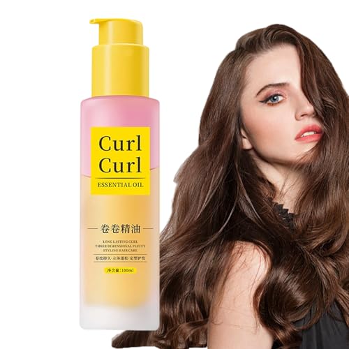 Para Cabello Rizado | 100 Ml Protección Contra El Calor Control Del Frizz Acondicionador | Definidor De,Para Definir Estilo Para Mujeres Hombres Hijas Madres Belleza De